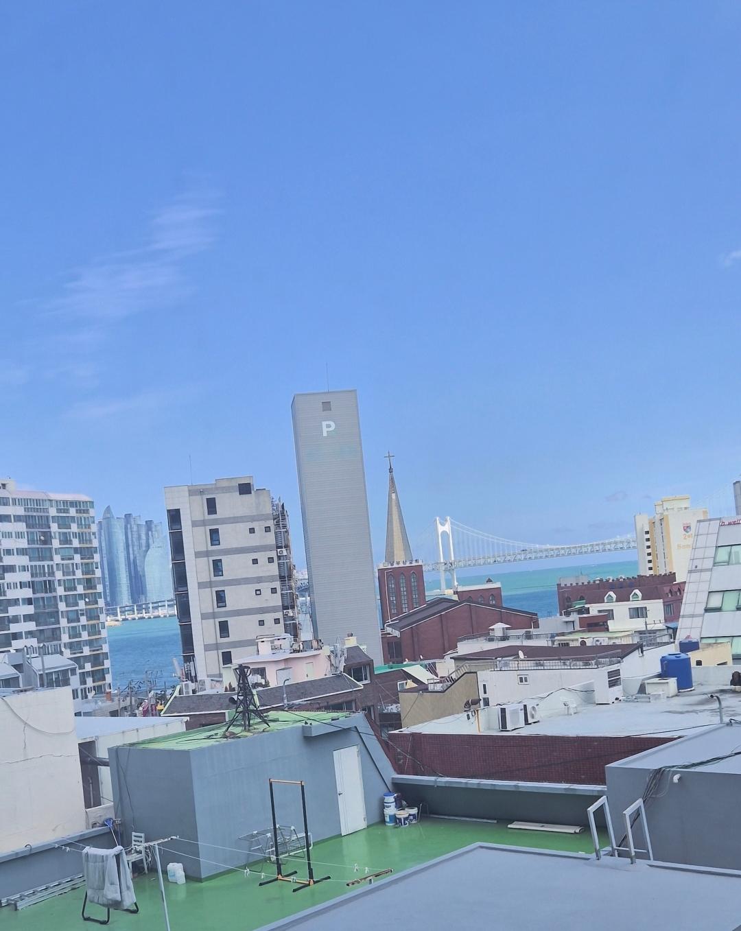 광안리 해수욕장이 보이는(샤이뷰) 호스텔 임대