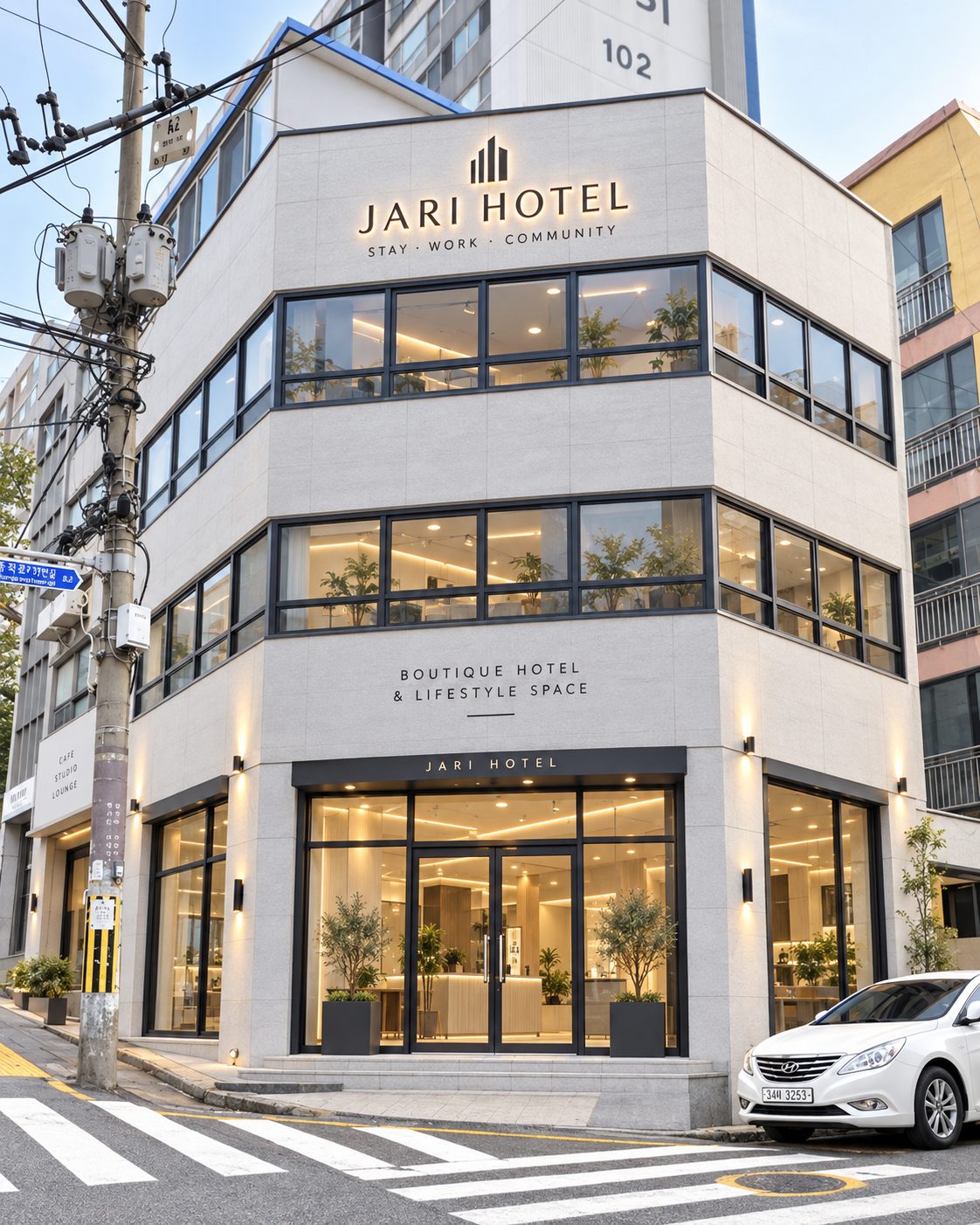 부산 남산동 코너자리 꼬마빌딩 매매